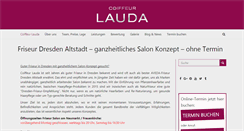 Desktop Screenshot of coiffeur-lauda.de