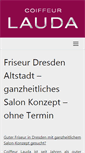 Mobile Screenshot of coiffeur-lauda.de